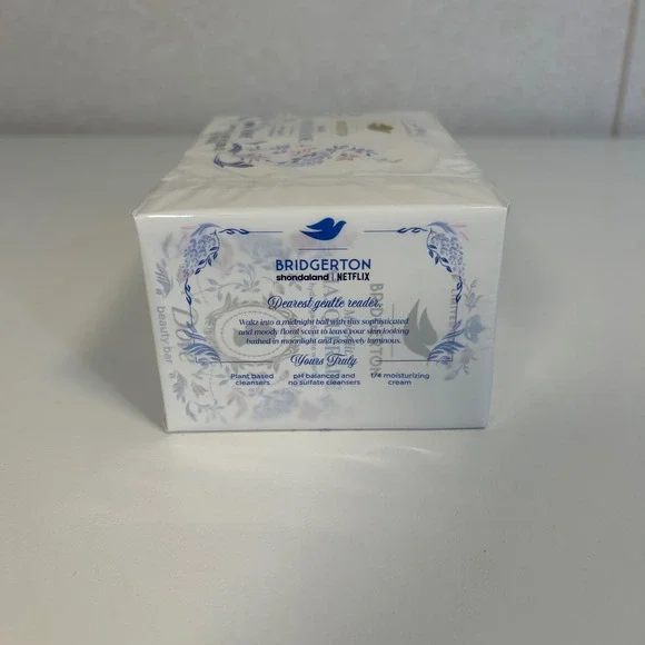 Limited Edition Bridgerton Dove Beauty Bar Moonlit Masquerade Beauty Bar x4 - Picture 2 of 6